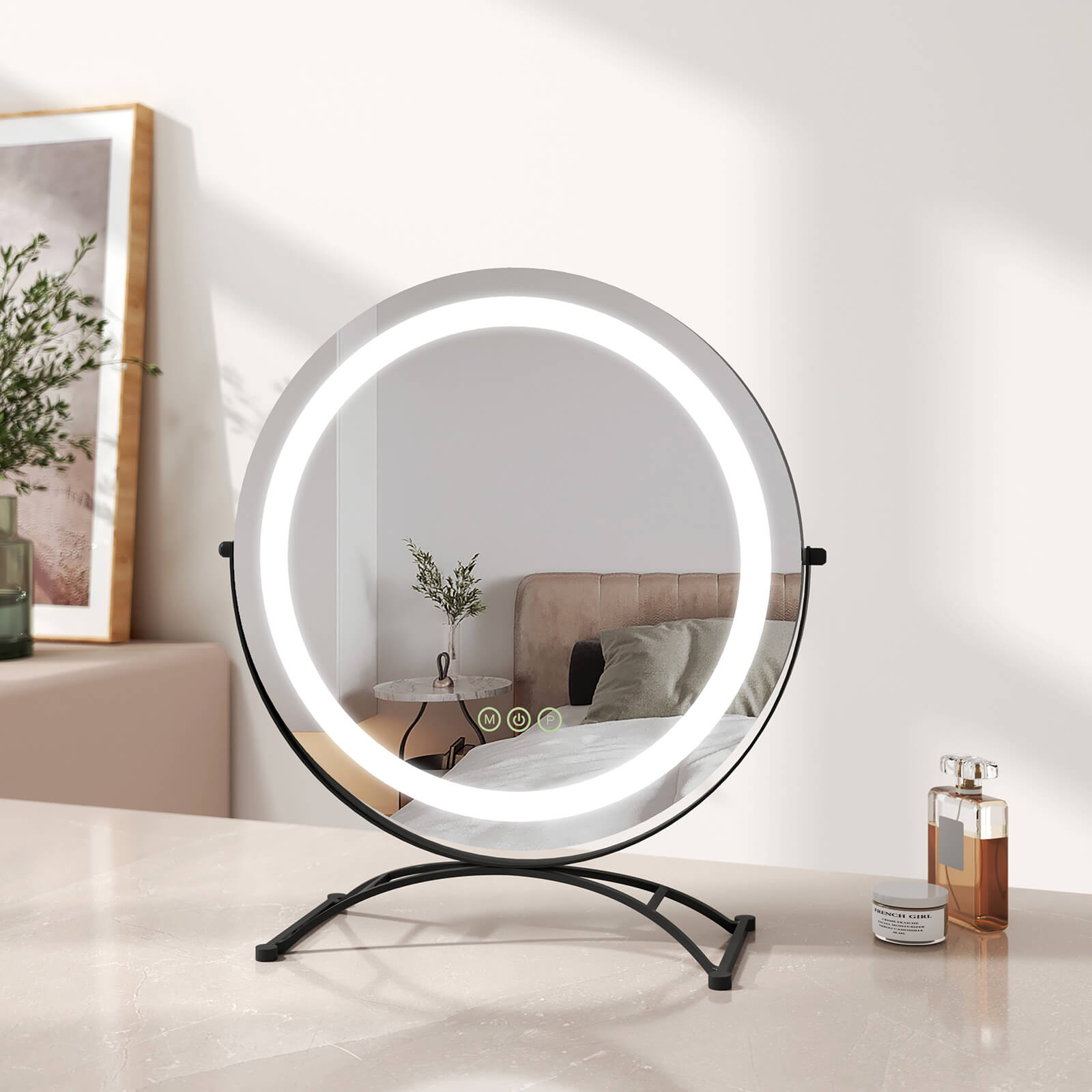 emke-cm07-miroir-cosm-tique-rond-blanc-40-cm-led image 3