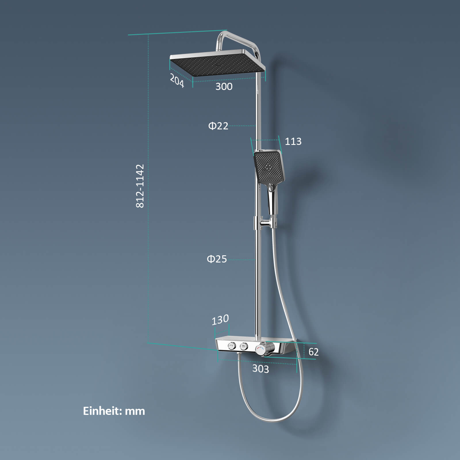 emke-f08-colonne-douche-thermostatique-anthracite image 7