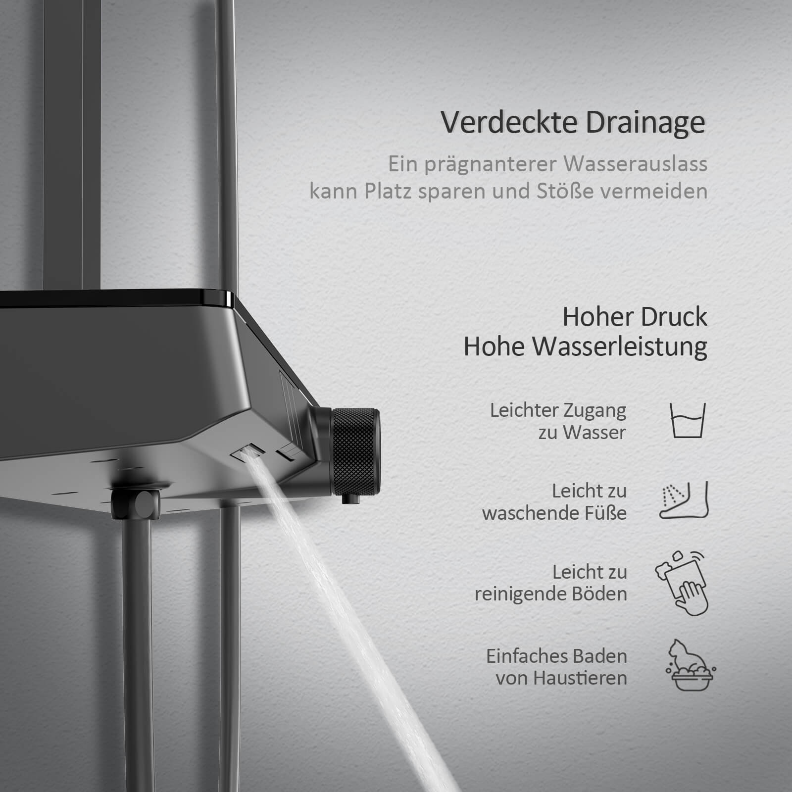 emke-f13-colonne-de-douche-thermostatique-38-c-noir-mat-tablette image 8
