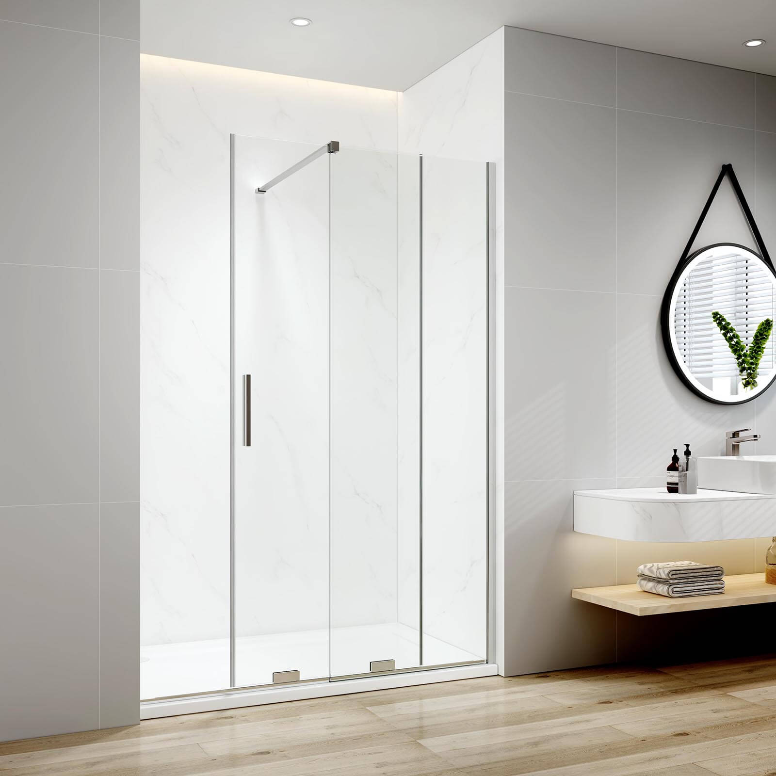 emke-cabine-de-douche-120x195-cm-noir-verre-8-mm image 4