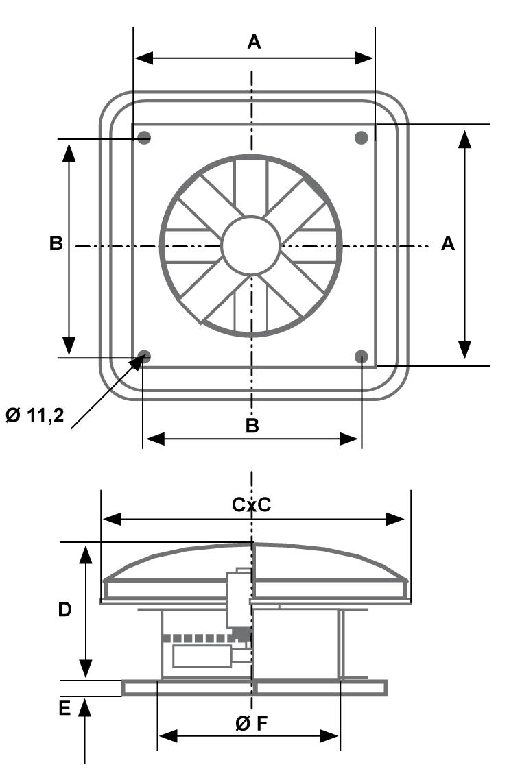 fantini-cosmi-ate-extracteur-d-air-toiture-industriel image 2