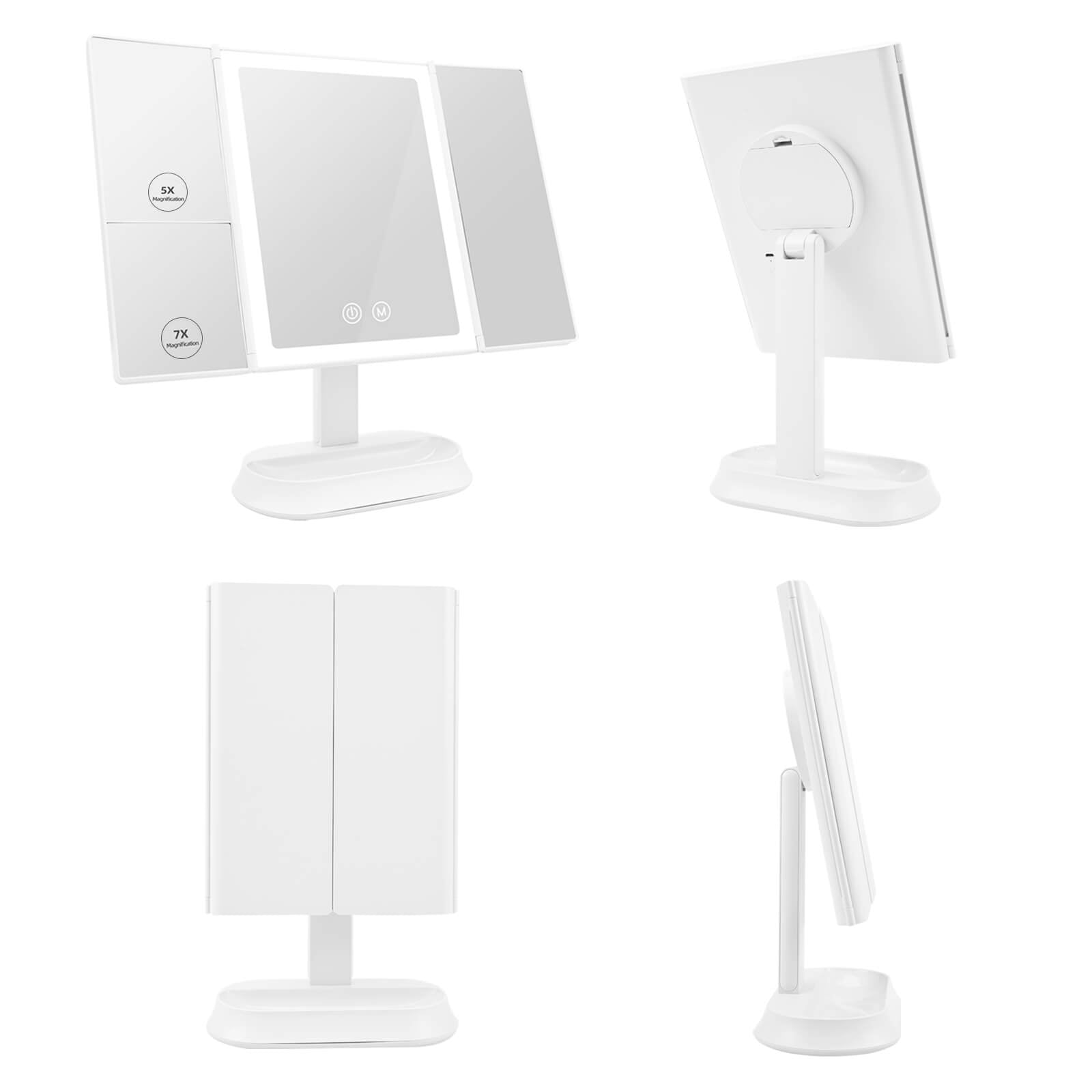 emke-miroir-grossissant-cm03bkmx1-maquillage-lumineux-blanc-5x-7x image 5