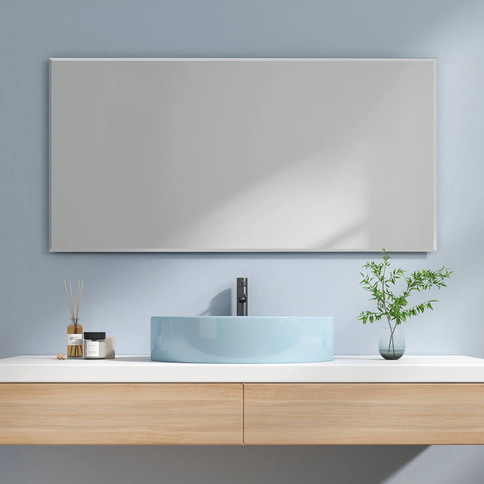 emke-miroir-mural-rectangulaire-120x60-horizontal image 1