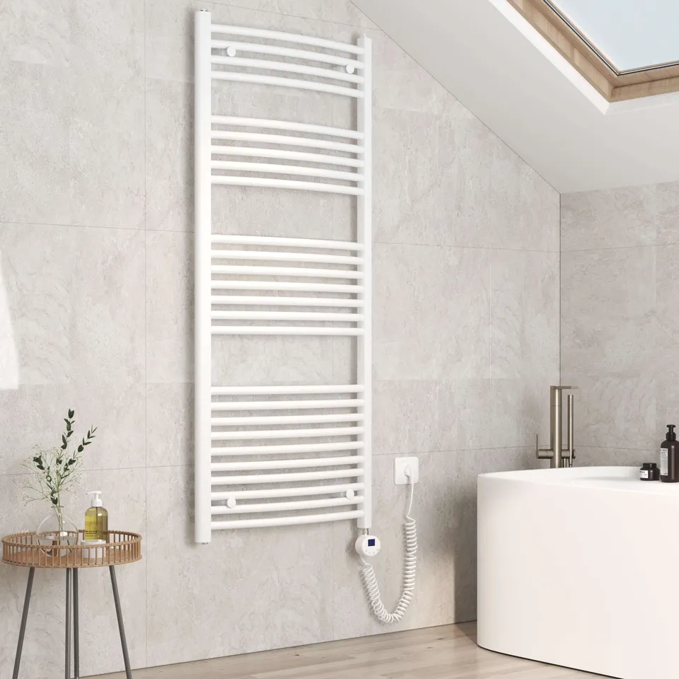 emke-s-che-serviette-lectrique-thermostat-blanc-120x60 image 1