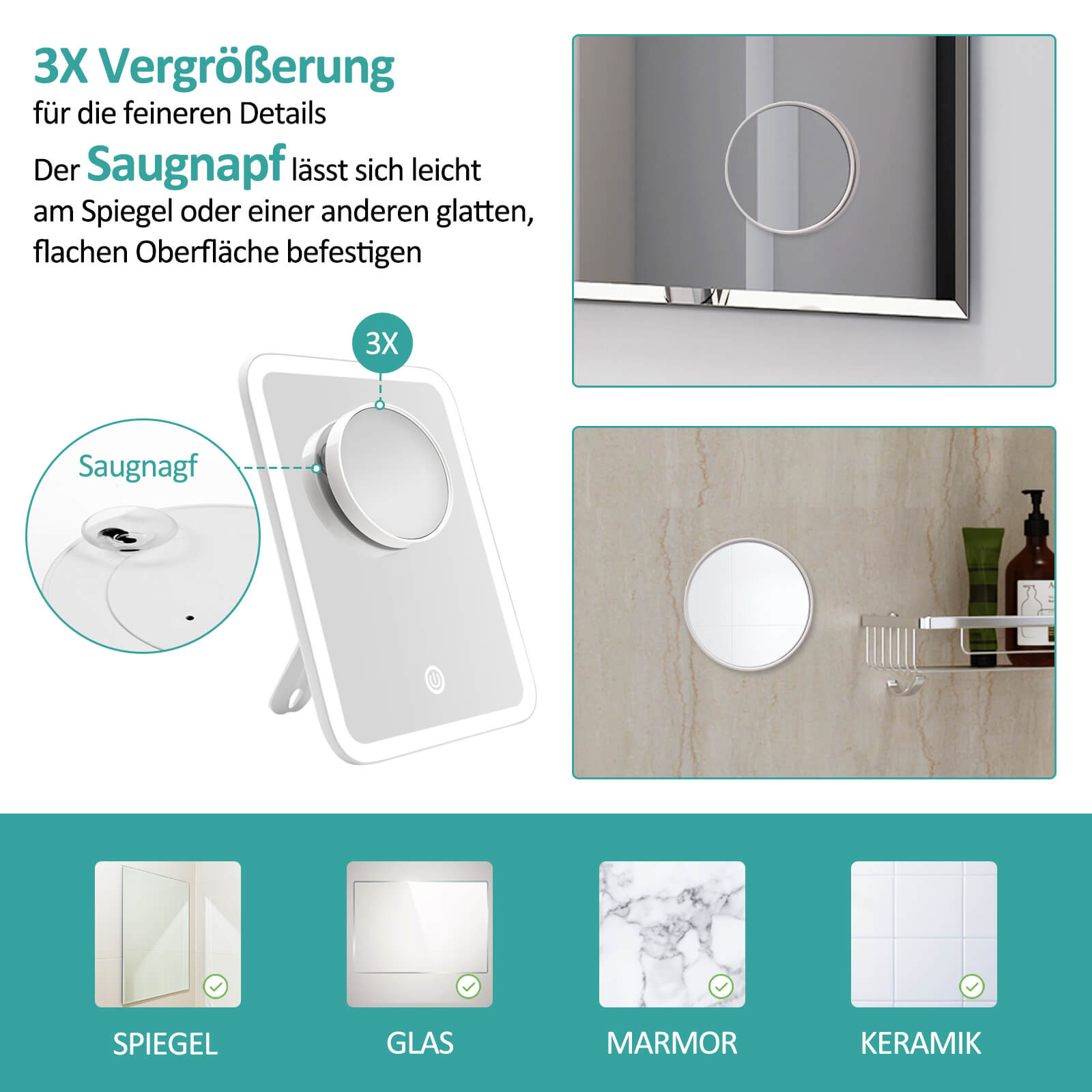 emke-cm03btmz3w-miroir-grossissant-lumineux-3x image 5