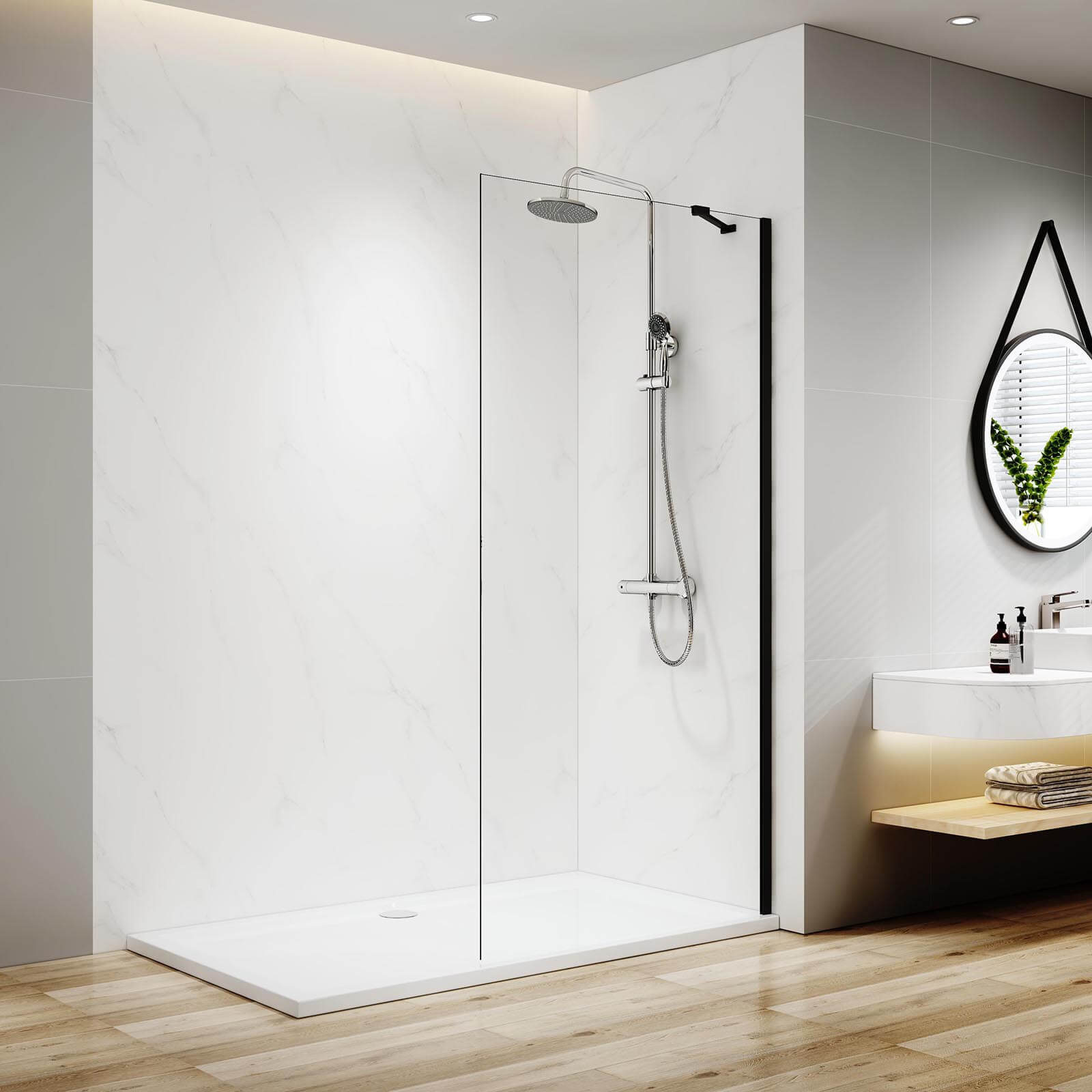 emke-paroi-douche-italienne-noire-90x195-verre-8mm image 6