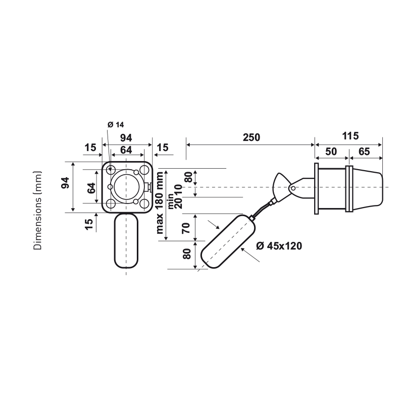 fantini-cosmi-level-controls-ad23-contr-leur-niveau-6-bar image 2