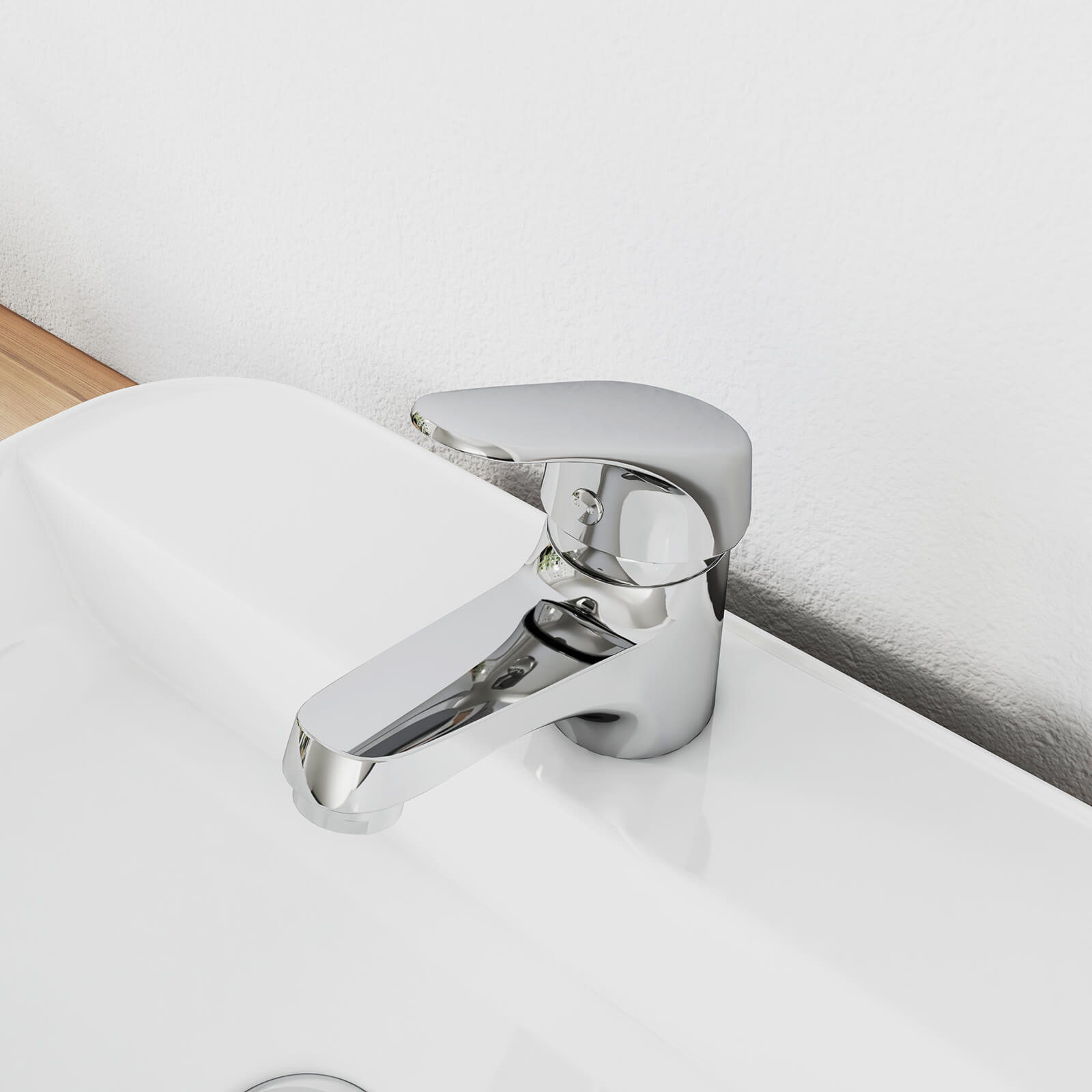 emke-robinetterie-f15-mitigeur-lavabo-chrom-avec-bonde image 4