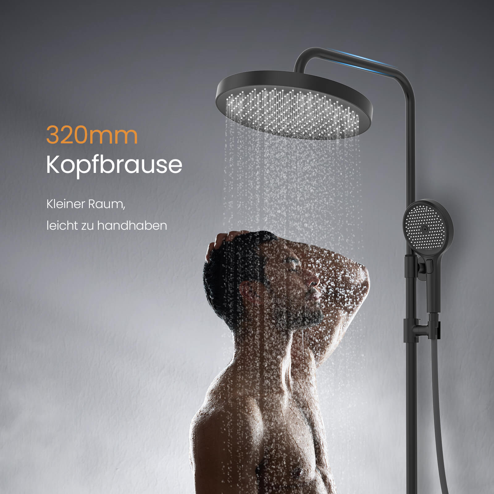 emke-f22-colonne-de-douche-thermostatique-noir-mat-320-mm image 5
