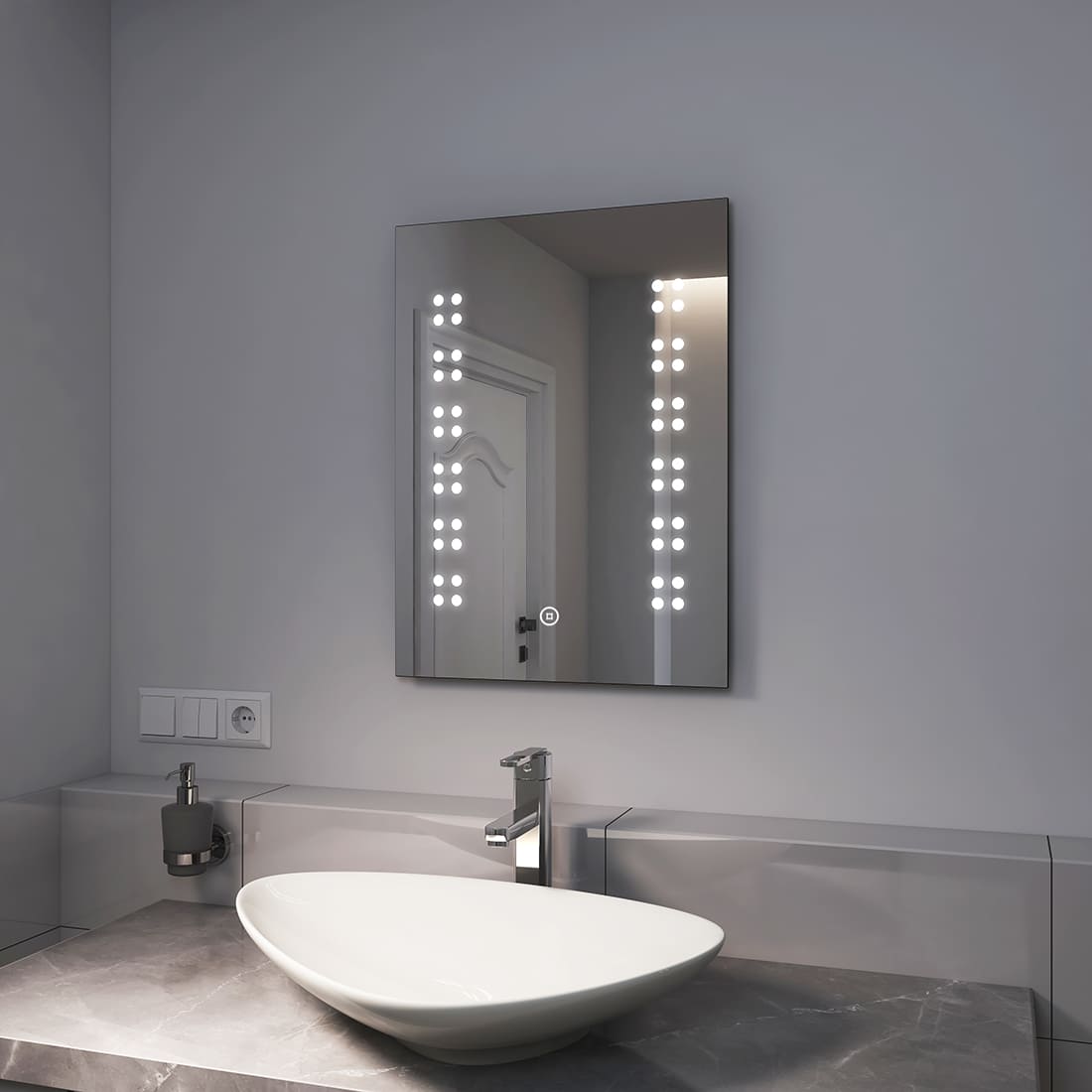 emke-lm07-miroir-led-salle-de-bain-50x70-antibu-e image 3