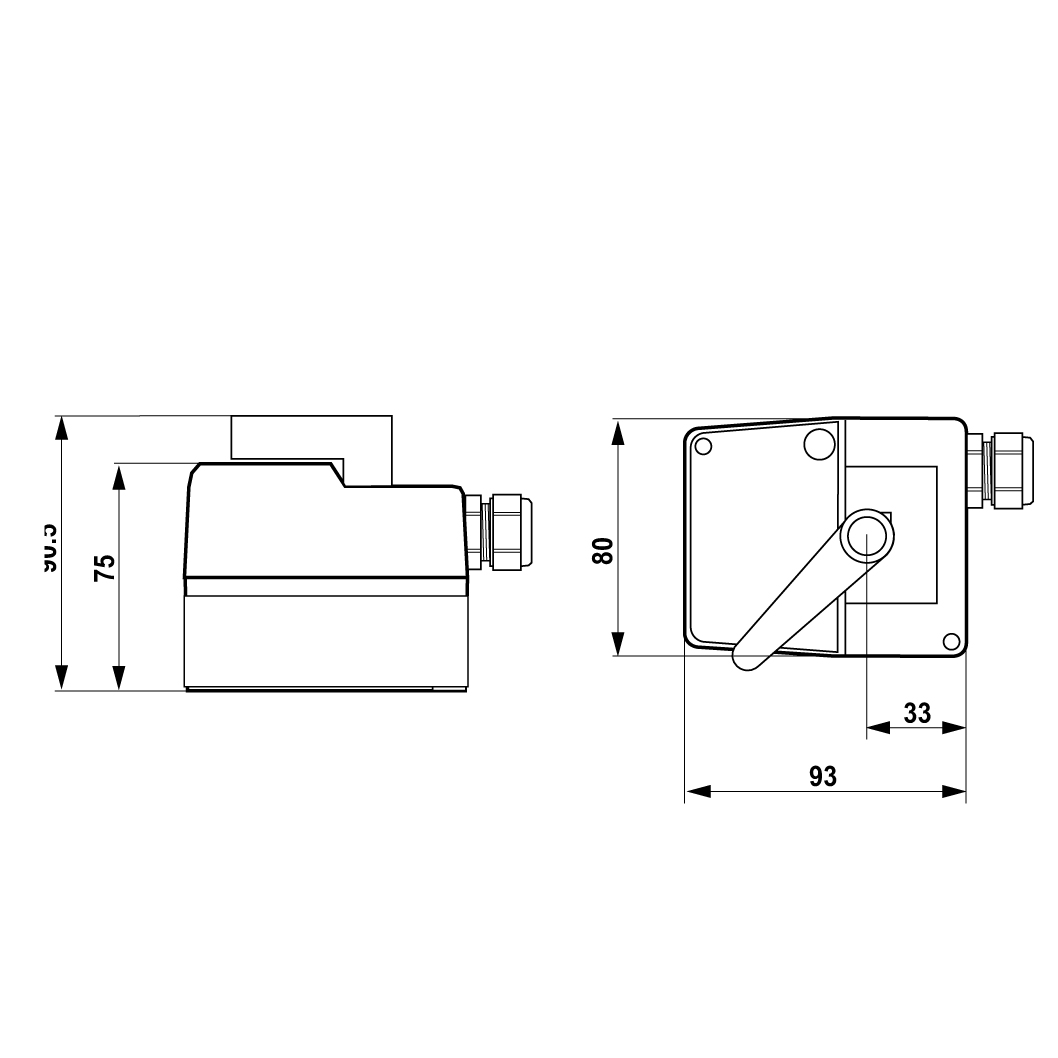 fantini-cosmi-o34-moteur-synchrone-vanne-3-4-voies-z6 image 2