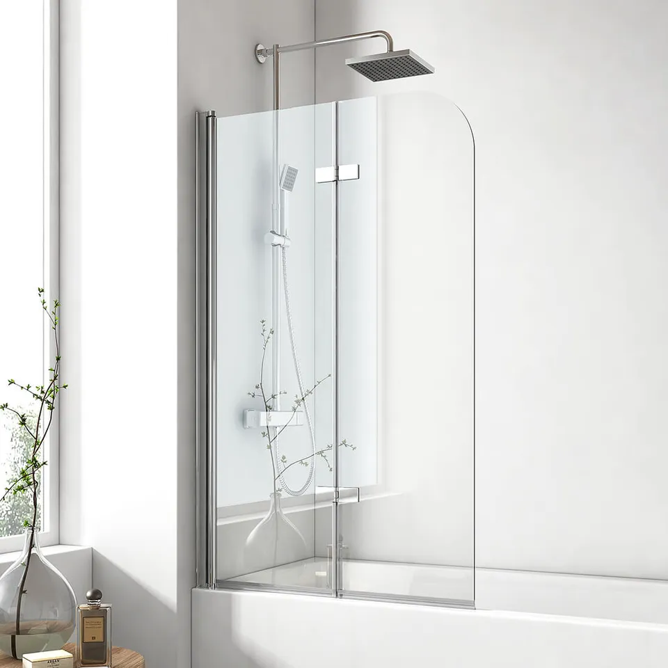 emke-pare-baignoire-2-volets-120-cm-noir-verre-6-mm image 1