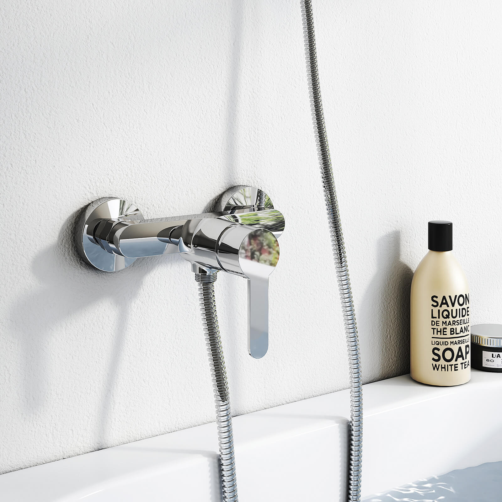 emke-f03-mitigeur-de-douche-mural-chrom-levier-unique-laiton image 1