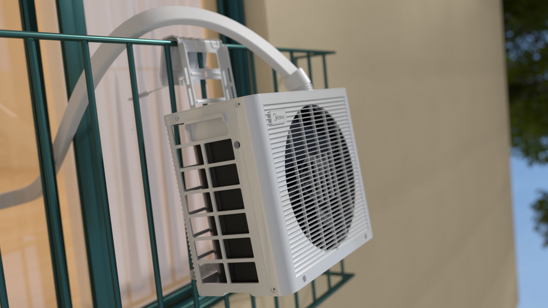 optim-a-support-midea-portasplit-climatiseur-balcon-velux image 2