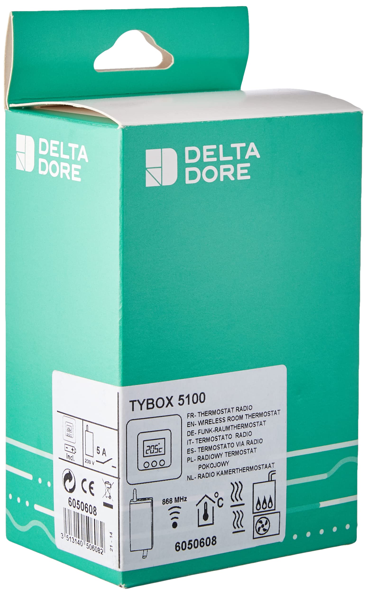 delta-dore-tybox-5100-thermostat-sans-fil-chaudi-re-pac-hebdo image 3