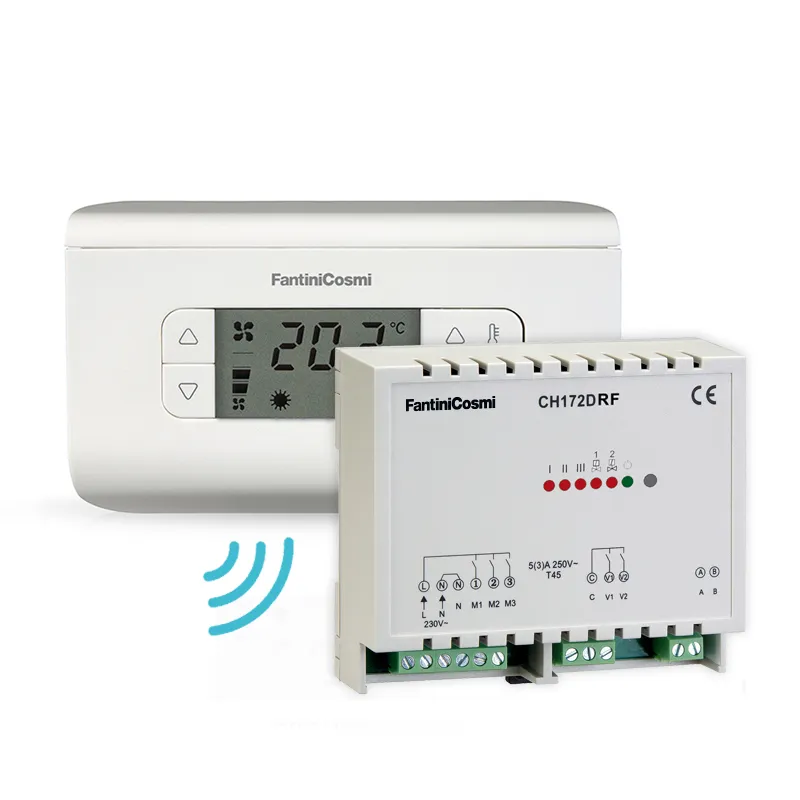 fantini-cosmi-ch130arfr-thermostat-ventilo-convecteur-sans-fil-kit image 1