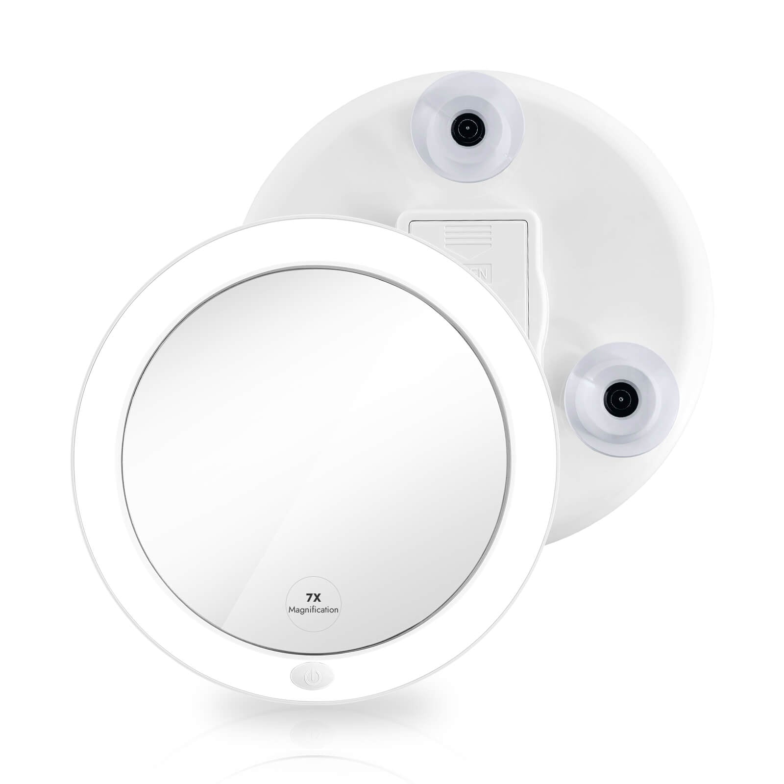 emke-miroir-grossissant-5x-lumineux-ventouse-blanc-165-mm image 2